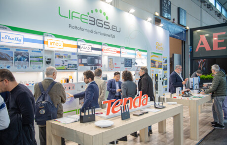 Key Energy stand, on-site photo